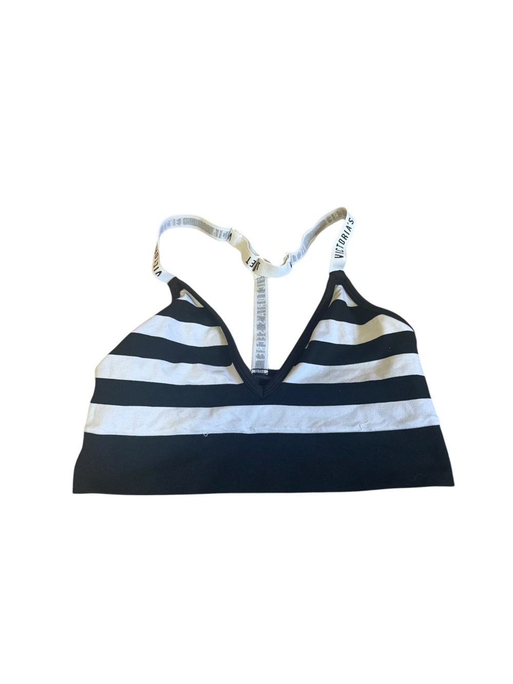 Victoria's Secret Black & White Stripe Women's Bralette